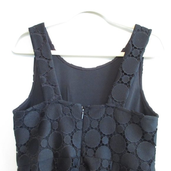 DKNY Black Sheath Lace Dress Size 6 - Picture 5 of 8